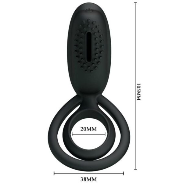 PRETTY LOVE - ESTHER ANILLO VIBRADOR CON ESTIMULADOR - Imagen 5