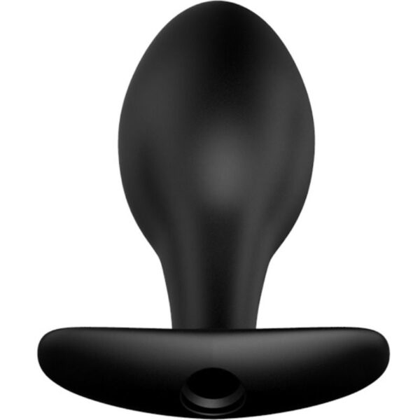 PRETTY LOVE - PLUG ANAL SILICONA FORMA ANCLA 12 MODOS VIBRACIÓN NEGRO - Imagen 5