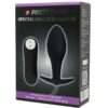 PRETTY LOVE - PLUG ANAL SILICONA FORMA ANCLA 12 MODOS VIBRACIÓN NEGRO - Imagen 3