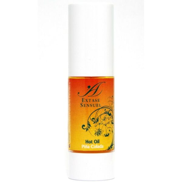 EXTASE SENSUAL - ACEITE ESTIMULANTE CALOR PIÑA COLADA 30 ML - Imagen 3