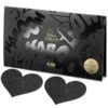 BIJOUX - INDISCRETS PEZONERAS FLASH CORAZÓN NEGRO - Imagen 3