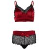 LEG AVENUE - SET DOS PIEZAS ROJO Y NEGRO L/XL - Imagen 4