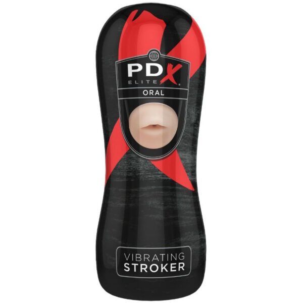 PDX ELITE - MASTURBADOR CON VIBRACIÓN BOCA - Imagen 3