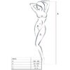 PASSION - WOMAN BS032 BODYSTOCKING NEGRO TALLA ÚNICA - Imagen 3