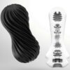 TENGA - FLEX MASTUBADOR MASCULINO NEGRO - Imagen 3