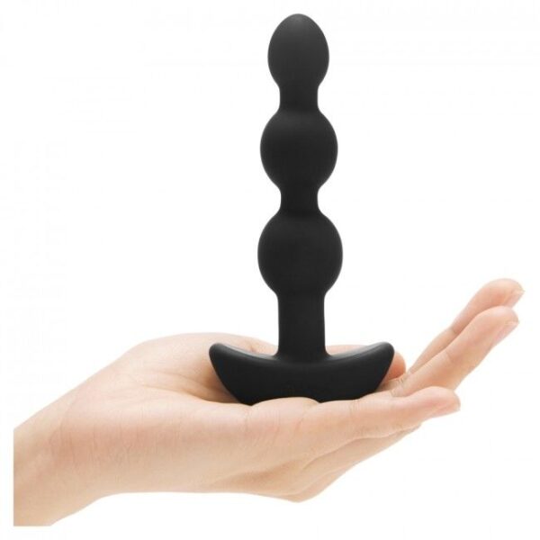 B-VIBE - TRIPLET ANAL CONTROL REMOTO BEADS NEGRO - Imagen 2