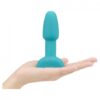 B-VIBE - RIMMING CONTROL REMOTO ANAL PLUG PETITE TEAL - Imagen 2
