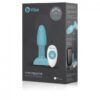 B-VIBE - RIMMING CONTROL REMOTO ANAL PLUG PETITE TEAL - Imagen 3