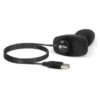 B-VIBE - RIMMING CONTROL REMOTO ANAL PLUG PETITE NEGRO - Imagen 2