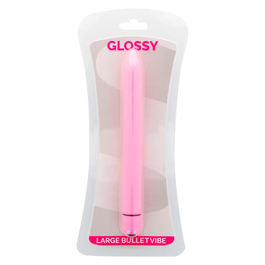 GLOSSY - SLIM VIBRADOR ROSA - Imagen 3
