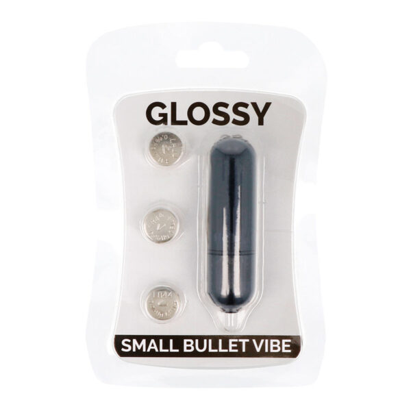 GLOSSY - SMALL BALA VIBRADORA NEGRO - Imagen 3