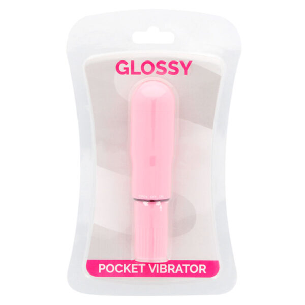GLOSSY - POCKET VIBRADOR ROSA - Imagen 3