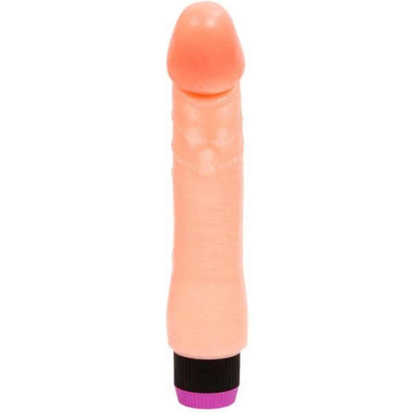 BAILE - VIBRADOR REALÍSTICO FLEXIBLE NATURAL 24 CM - Imagen 4