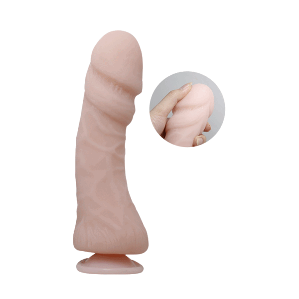 BAILE - THE BIG PENIS DILDO REALÍSTICO NATURAL 23.5 CM - Imagen 5