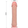 BAILE - THE BIG PENIS DILDO REALÍSTICO NATURAL 26CM - Imagen 5