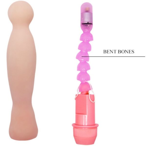 BAILE - FLEXI VIBE SENSUAL SPINE VIBRADOR 22 CM - Imagen 3