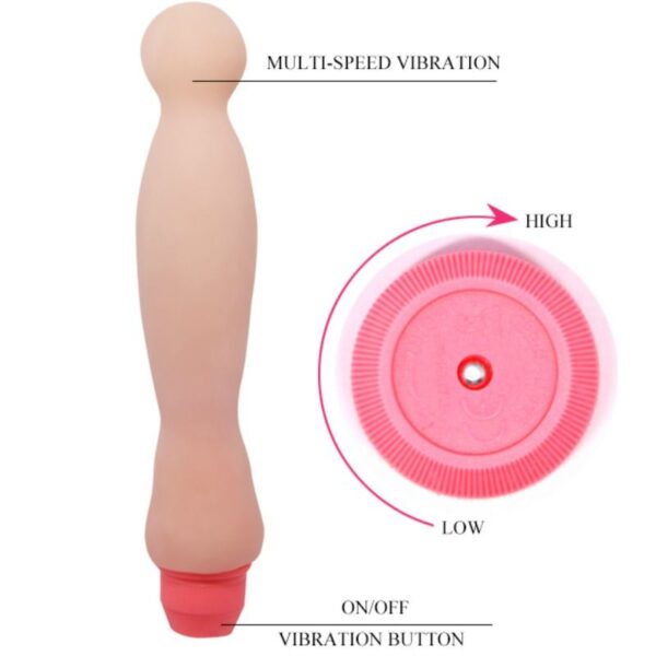 BAILE - FLEXI VIBE SENSUAL SPINE VIBRADOR 22 CM - Imagen 5