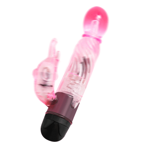 BAILE - GIVE YOU A KIND OF LOVER VIBRADOR CON RABBIT ROSA 10 MODOS - Imagen 5