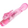 BAILE - VIBRADOR MULTIVELOCIDAD CON ESTIMULADOR ROSA - Imagen 2