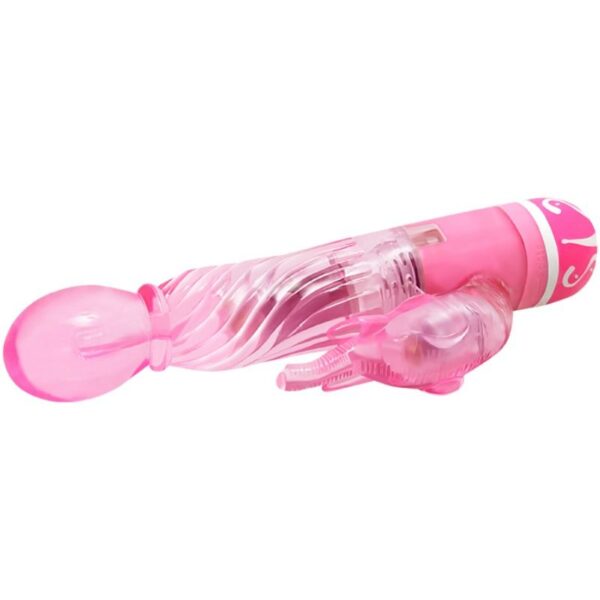 BAILE - VIBRADOR MULTIVELOCIDAD CON ESTIMULADOR ROSA - Imagen 3