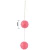BAILE - A DEEPLY PLEASURE BOLAS TEXTURADAS ROSA 3.6 CM - Imagen 3