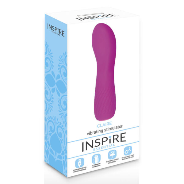INSPIRE ESSENTIAL - CLAIRE VIBRADOR LILA - Imagen 4