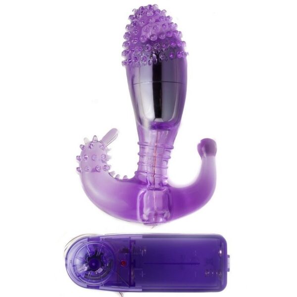 BAILE - ESTIMULADOR LILA VAGINAL Y ANAL CON VIBRACIÓN - Imagen 2