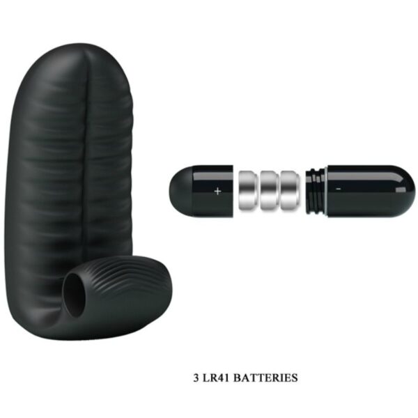 PRETTY LOVE - ABBOTT DEDAL ESTIMULADOR NEGRO - Imagen 5