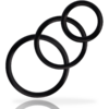 ADDICTED TOYS - SET ANILLOS PENE NEGRO - Imagen 3