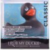 BIG TEASE TOYS - I RUB MY DUCKIE CLASSIC PATO VIBRADOR NEGRO - Imagen 3