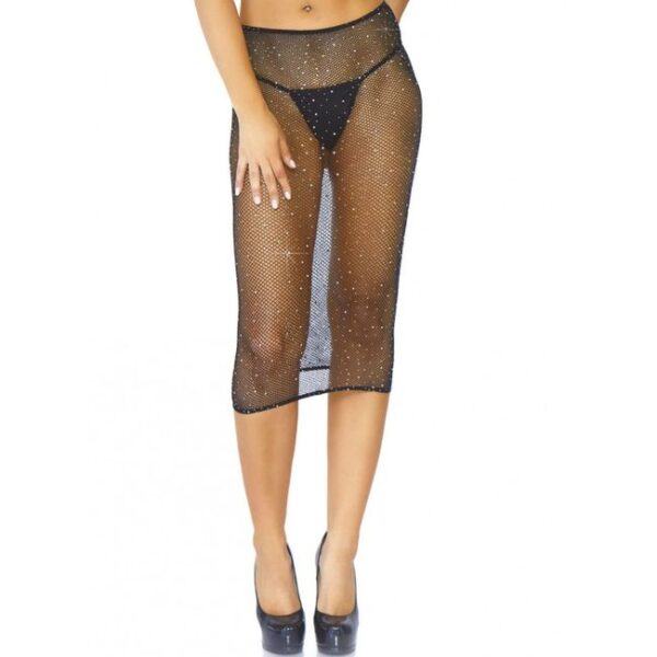 LEG AVENUE - VESTIDO CONVERTIBLE DE TUBO NEGRO T.U. - Imagen 3