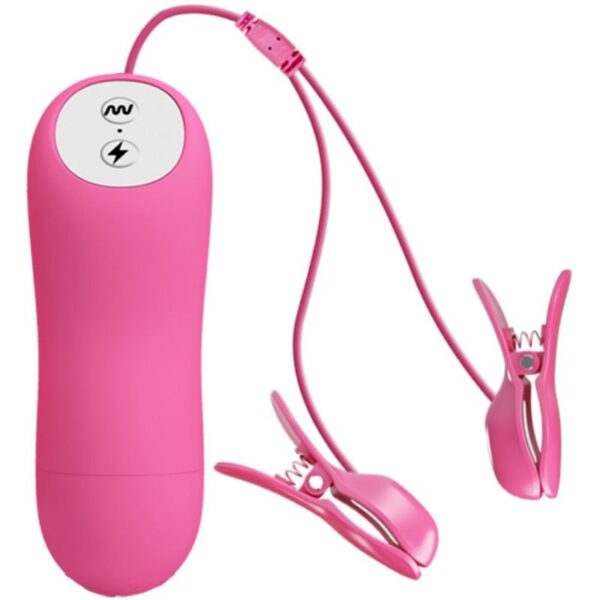 BAILE - ROMANTIC WAVE PIZAS CON VIBRACIÓN Y ELECTROSHOCK FUCSIA - Imagen 4