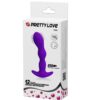 PRETTY LOVE - MASAJEADOR ANAL 12 MODOS VIBRACIÓN LILA - Imagen 4