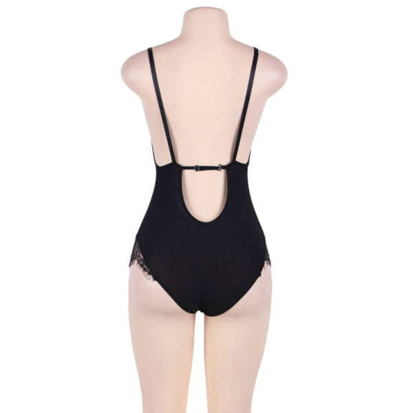 SUBBLIME - TEDDY CON FRANJAS NEGRO TALLA GRANDE - Imagen 3