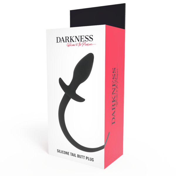 DARKNESS - PLUG ANAL 28 CM SILICONA NEGRO - Imagen 3
