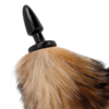 DARKNESS - COLA NATURAL CON PLUG ANAL SILICONA 10 CM - Imagen 3