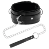 DARKNESS - COLLAR CONFORTABLE DE POSTURA CON CADENA LEATHER - Imagen 2