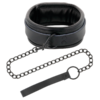 DARKNESS - ESPOSAS Y COLLAR DE CUERO NEGRO - Imagen 4