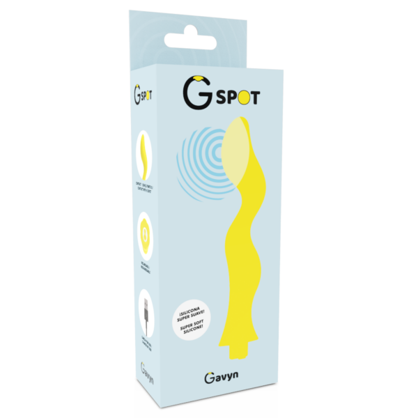 G-SPOT - GAVYN VIBRADOR PUNTO G AMARILLO - Imagen 2