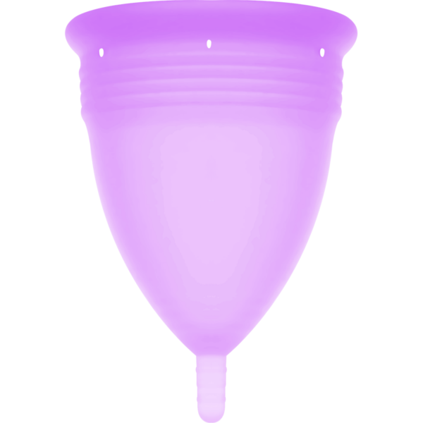 STERCUP - COPA MENSTRUAL FDA SILICONA LILA - TALLA S - Imagen 3