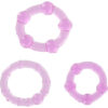 SEVEN CREATIONS - JUEGO TRES ANILLOS PENE LILA - Imagen 2