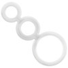 ADDICTED TOYS - SET ANILLOS PENE Y TESTÍCULOS CLEAR - Imagen 2
