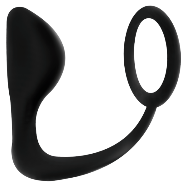 ADDICTED TOYS - PLUG ANAL CON ANILLO PENE NEGRO - Imagen 3