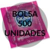 SKINS - PRESERVATIVOS PUNTOS  ESTRÍAS BOLSA 500 UDS - Imagen 2