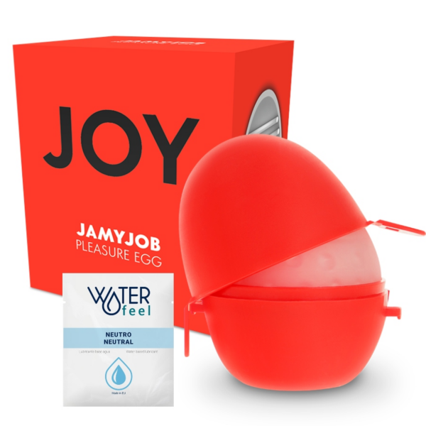 JAMYJOB - HUEVO MASTURBADOR DISCRETO VERSION ROJO JOY - Imagen 2