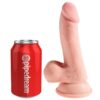 KING COCK - DILDO TRIPLE DENSIDAD 14 CM - Imagen 2