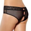 QUEEN LINGERIE - PANTIES CON ABERTURA TRASERA L/XL - Imagen 2