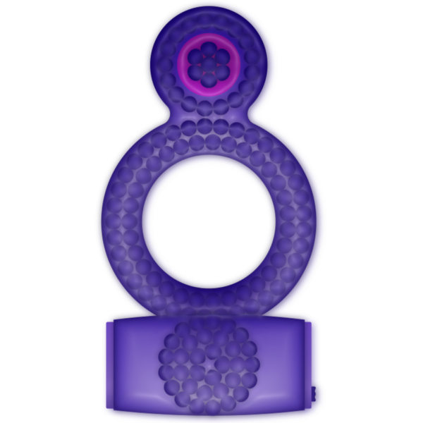 CASUAL LOVE - RING DOUBLE PLEASURE ANILLO LILA - Imagen 2