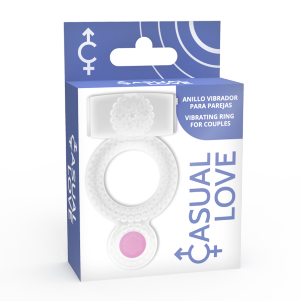 CASUAL LOVE - RING DOUBLE PLEASURE ANILLO TRANSPARENTE - Imagen 4