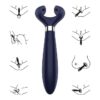 SATISFYER - ENDLESS FUN MULTI VIBRADOR 3 AZUL - Imagen 4